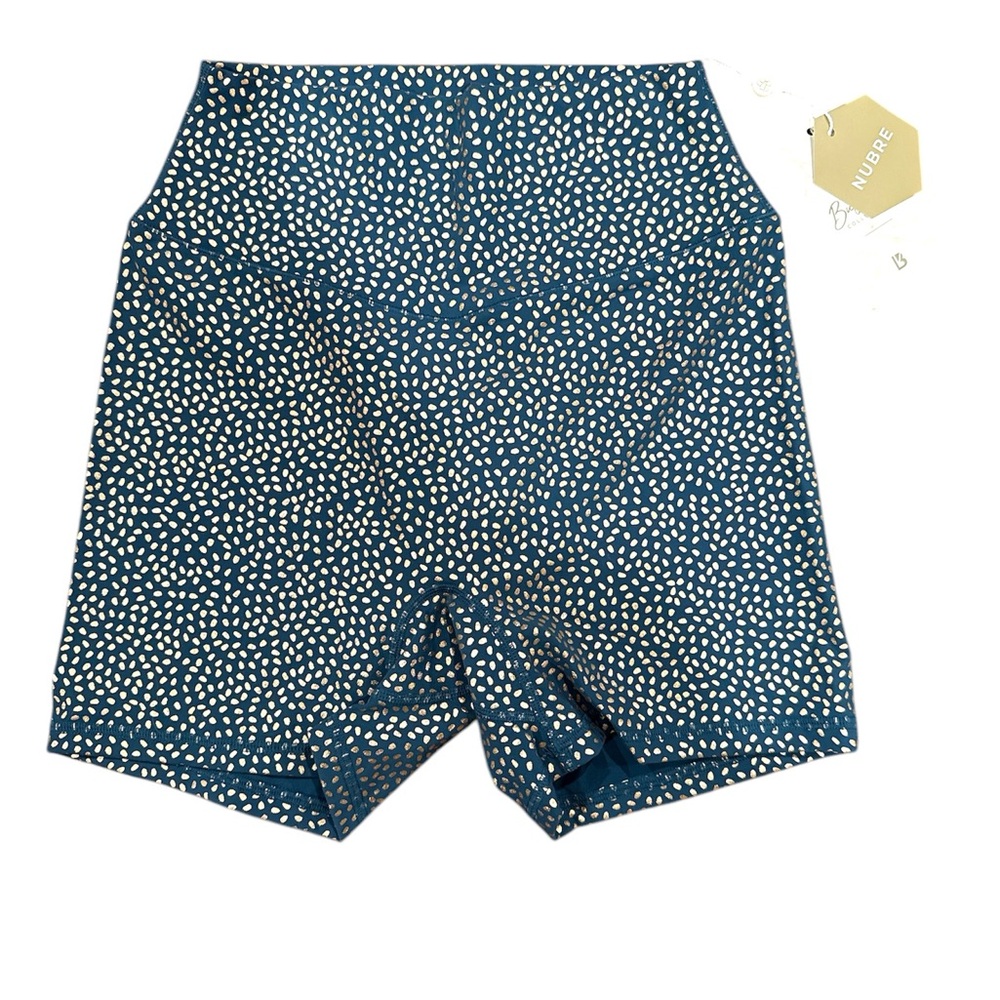 Buffbunny Blue and gold Patterned Shorts size Small